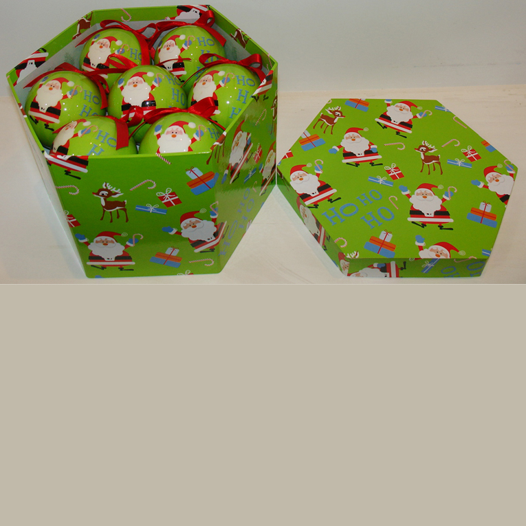 Christmas Bauble with Color Box