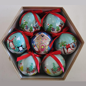 Christmas Bauble with Color Box