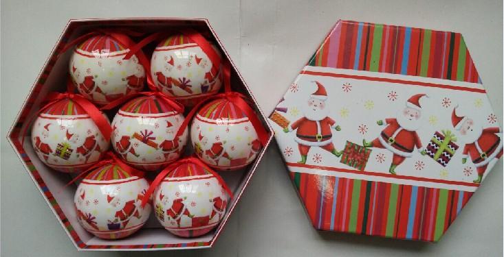 Christmas Bauble with Color Box