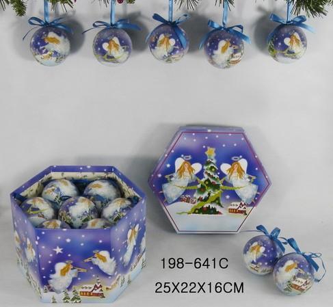 Christmas Bauble with Color Box(#CX2454)